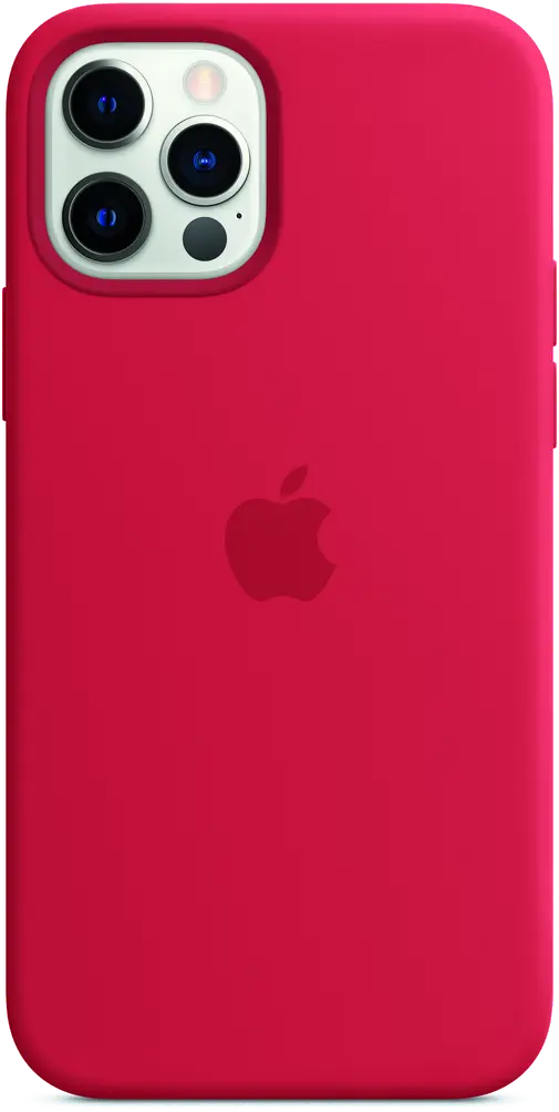 iPhone 12 | 12 Pro Silicone Case with MagSafe - Red
