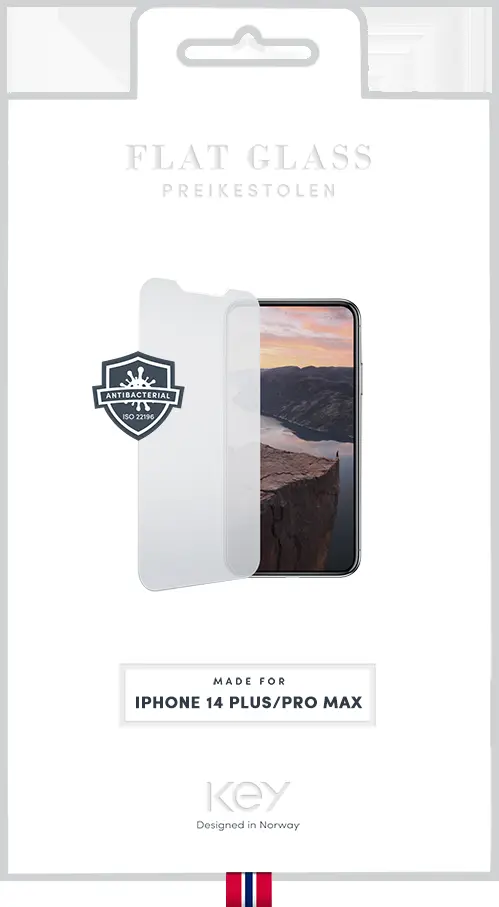 KEY Preikestolen kaitseklaas iPhone 14 Plus/14 PRO MAX
