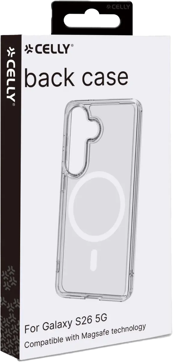Samsung Galaxy S26 GELSKIN magnetiga ümbris, läbipaistev, Celly