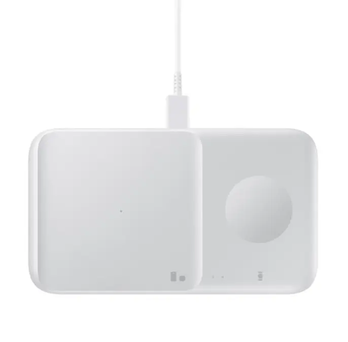 Samsungi valge juhtmevaba DUO laadimispadi