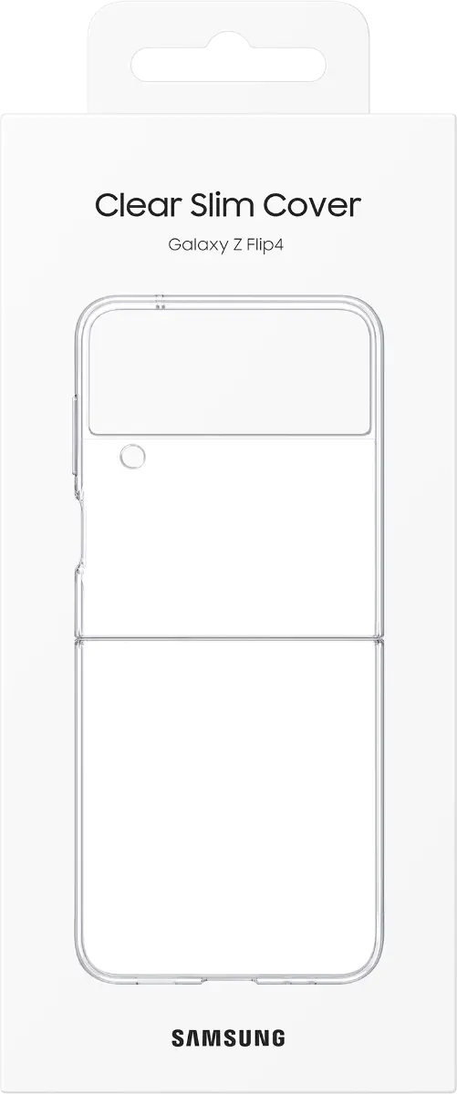 Samsung Galaxy Flip4 ümbris, läbipaistev