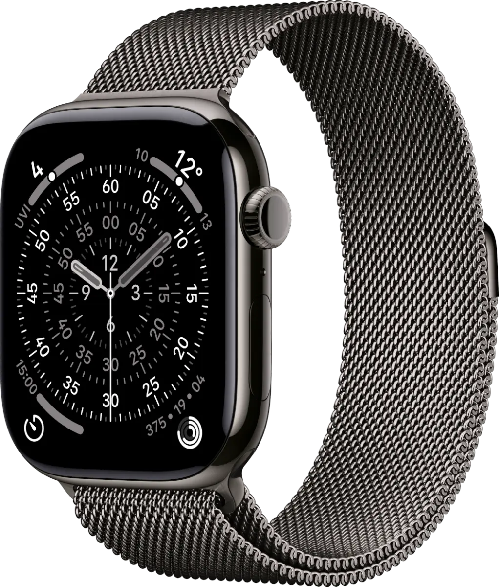 Apple Watch Series 11 GPS + Cellular 46mm Titanium Case with Milanese Loop - M/L