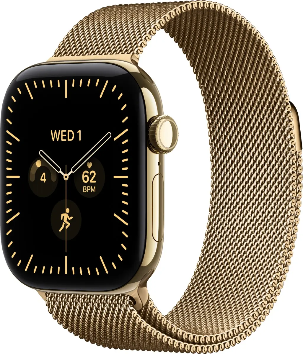 Apple Watch Series 12 GPS + Cellular 42mm Titanium Case Milanese Loop