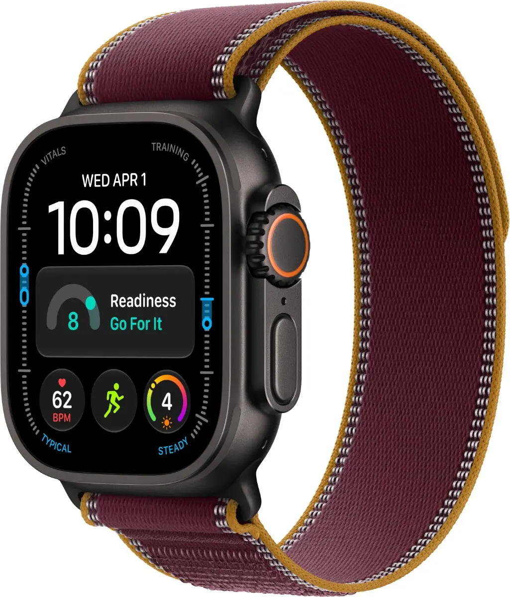 Apple Watch Ultra 4 GPS + Cellular 49mm Titanium Case Trail Loop M/L