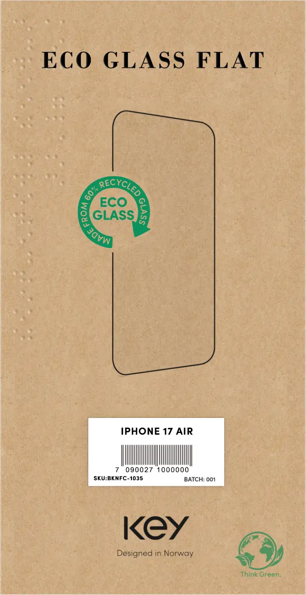 KEY ECO kaitseklaas iPhone 17 Air