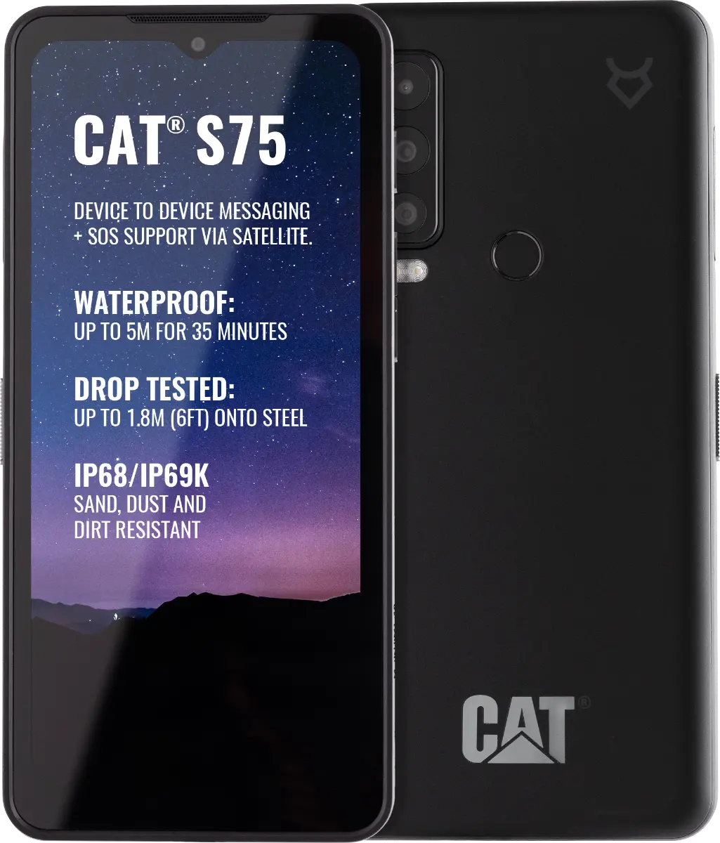 CAT S75-BLACK