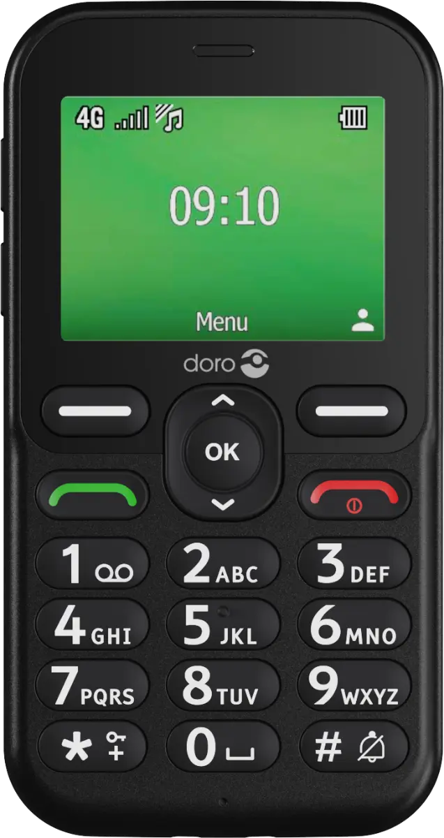 Doro E10-Must