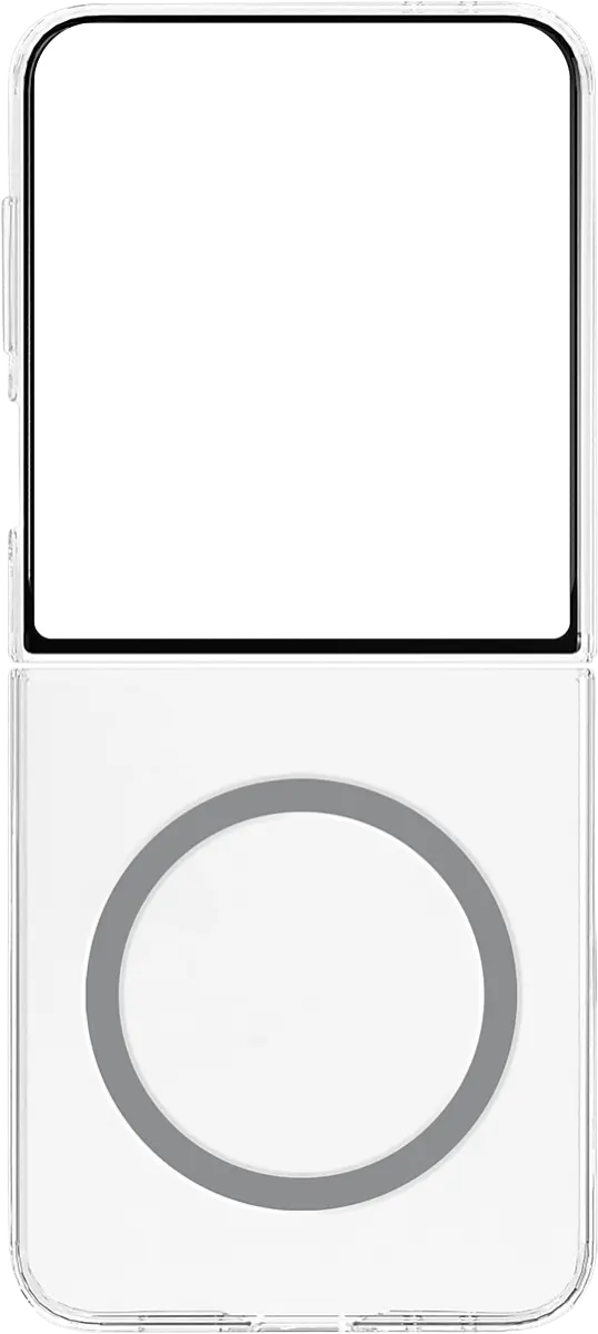 Samsung ümbris Flip 7, Qi2 toega, läbipaistev