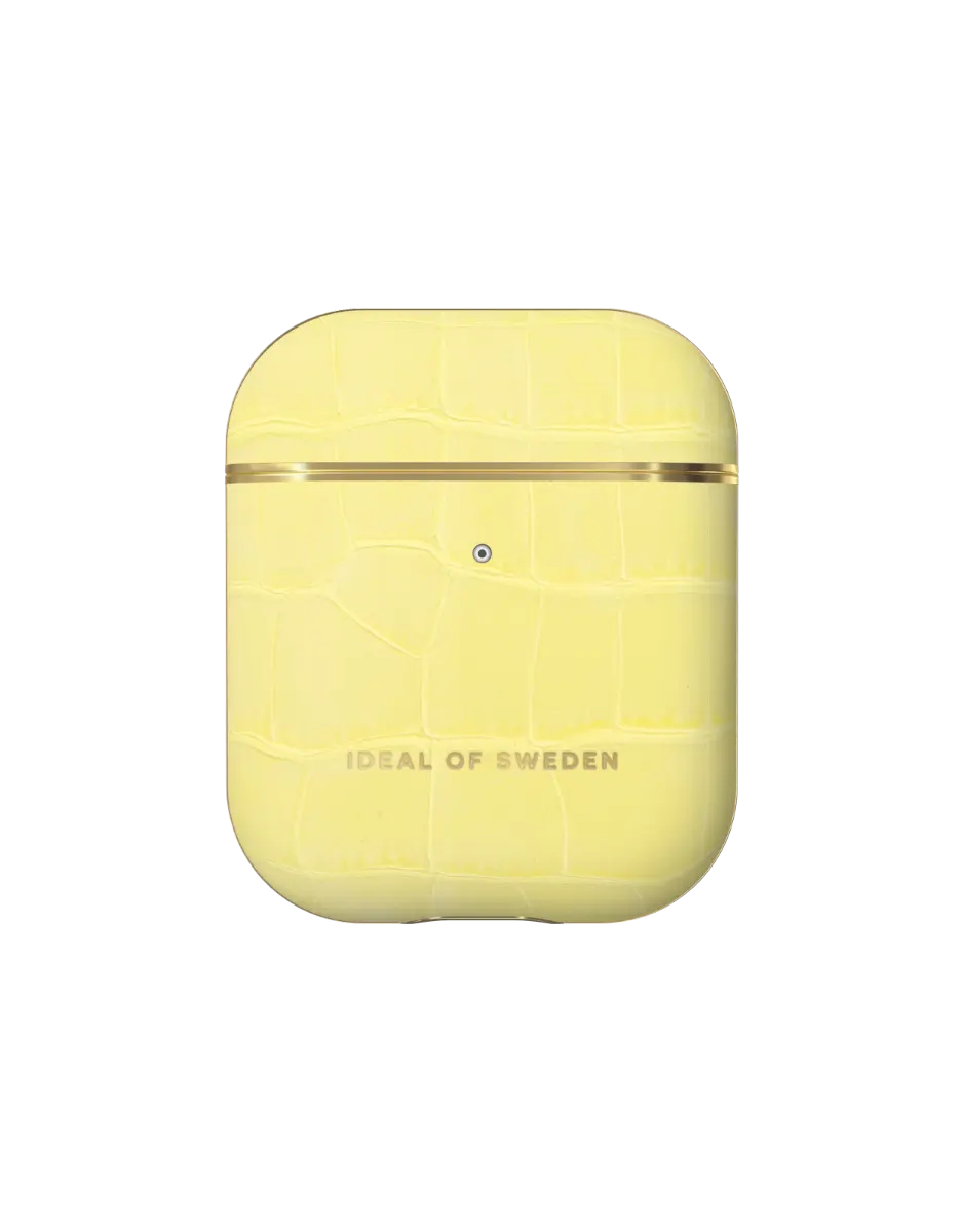 iDeal of Sweden ümbris AirPods 1/2 gen Lemon Croco