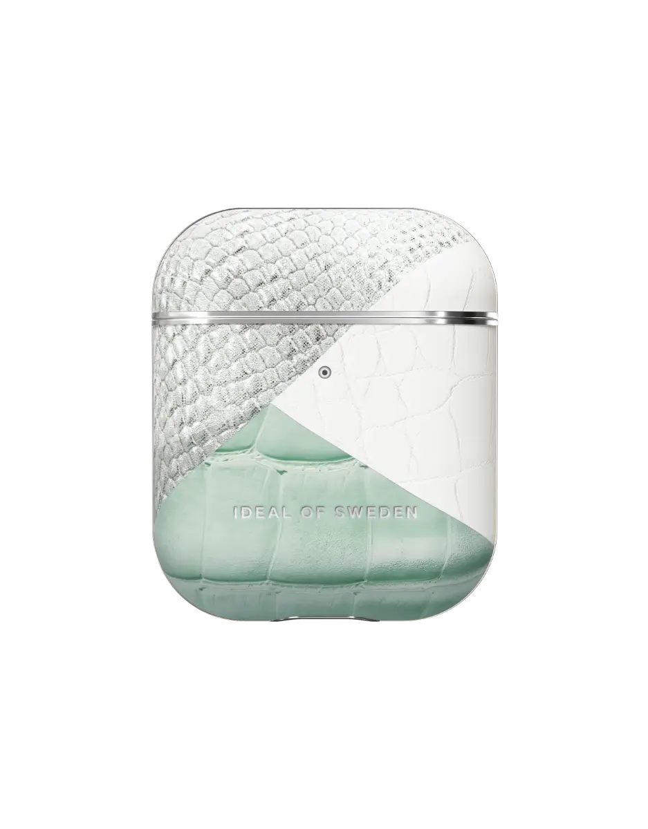 iDeal of Sweden ümbris AirPods 1/2 gen Palladian Mint Snake