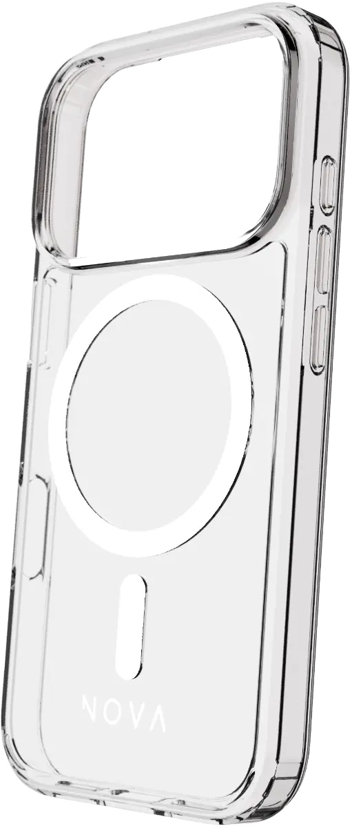 iPhone 17 Pro MagSafe läbipaistev ümbris, NOVA