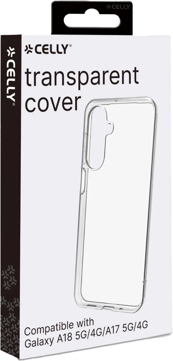 Samsung Galaxy A17/A18 läbipaistev ümbris, Celly