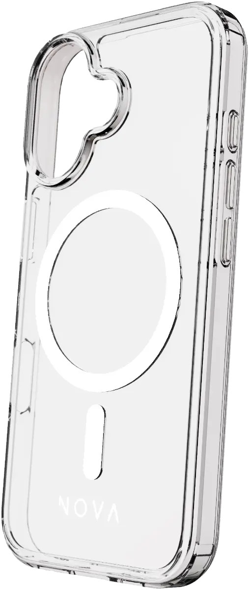 iPhone 17 MagSafe läbipaistev ümbris, NOVA