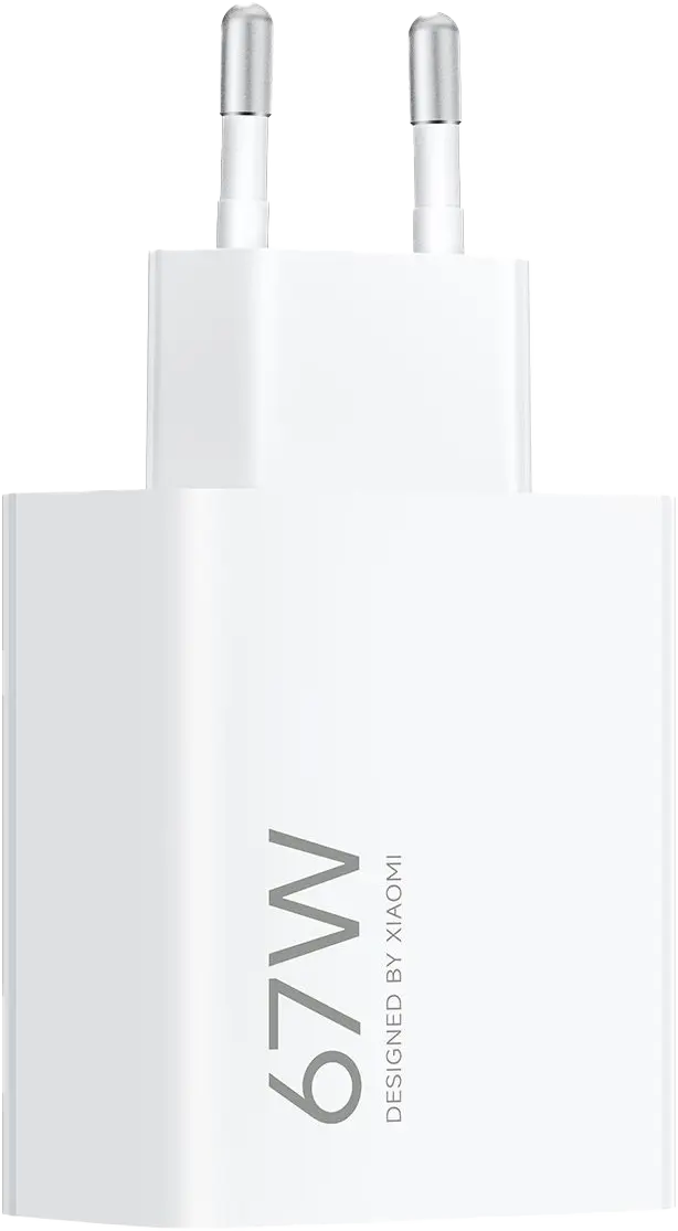 Xiaomi 67W HyperCharge adapter USB-A, valge