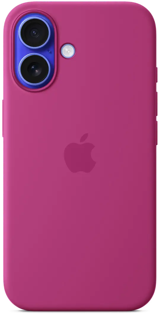 Apple iPhone 16 silikoonist ümbris MagSafe - Fuchsia