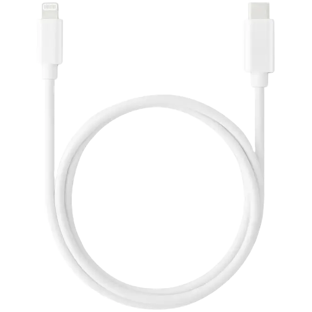 KEY POWER laadimiskaabel USB-C to Lightning 1m, valge