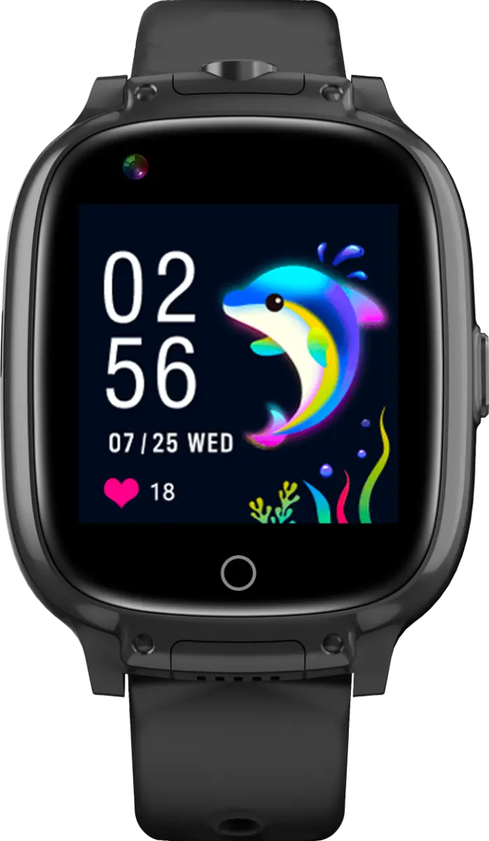Laste nutikell Garett Kids Twin 4G Black