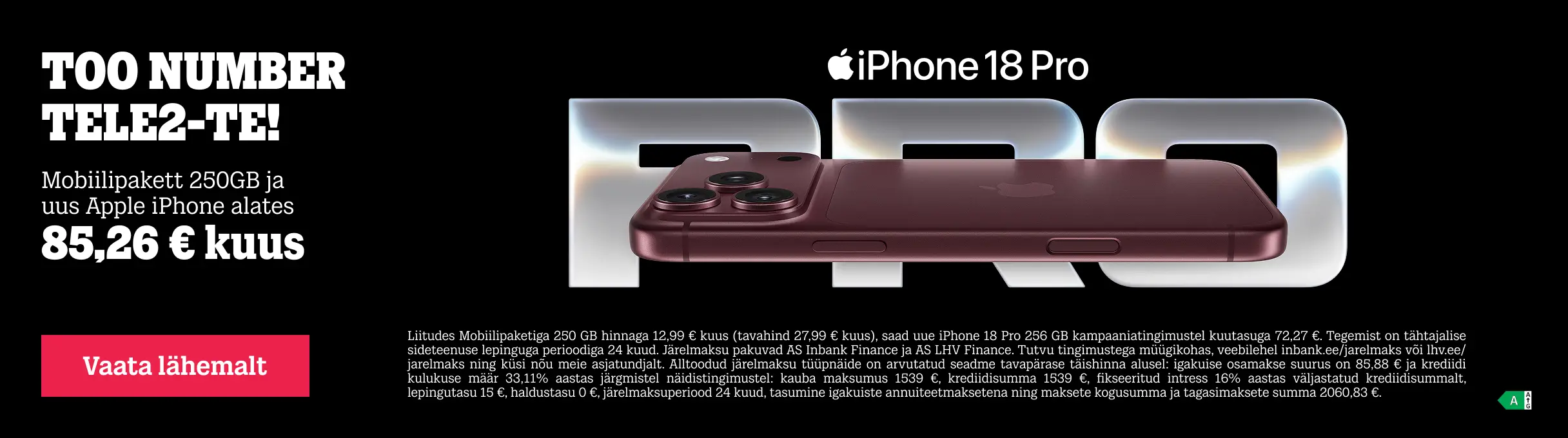 iPhone pakkumine